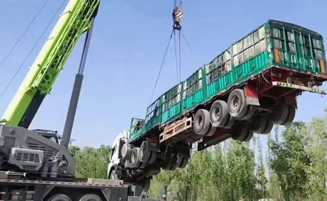 华龙区道路脱困救援案例